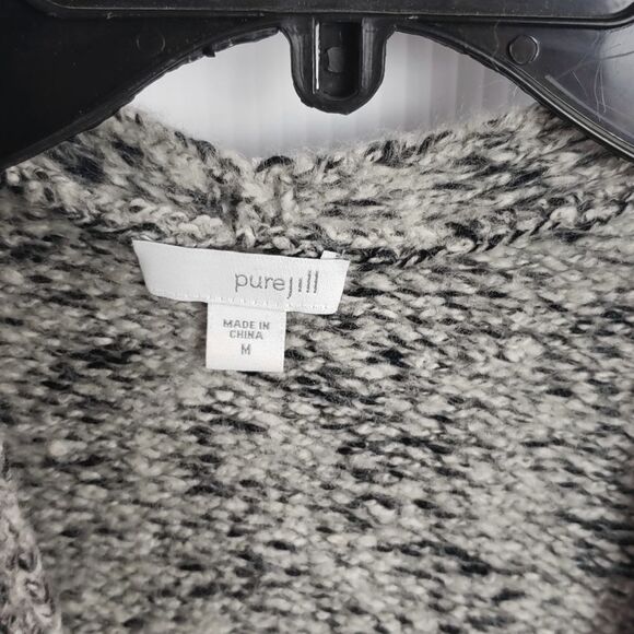 PureJill women's Long Cardigan Sweater size Med - Picture 3 of 7